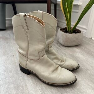 Off white Justin Roper Boots (Size 7)